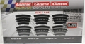Carrera　コース拡張パーツ　　　　20572◆2/30カーブ　　6枚入り　　　　★2番目に小さいカーブです。 180°を6分割で構成します。