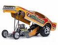 autoworld　1/18　ﾀﾞｲｷｬｽﾄﾓﾃﾞﾙ 　◆1972 Mustang Funnycar　"Shirley　Cha Cha Muldowney " 　NHRA Vintage FunnyCar　"Legends Of The Quarter Mile"　　ビンテージ ファニーカー★シャーリーママのマスタング