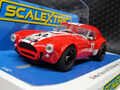 Scalextric 1/32 ｽﾛｯﾄｶｰ　C4528◆ Shelby Cobra  289. 　#32 Red 39PH.　　真っ赤なシェルビーコブラ ◆入荷しました！