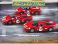 Scalextric 1/32 ｽﾛｯﾄｶｰ　C4391A ◆ 1967 Daytona 24 ”Triple Pack” 　#23/Ferrari 330P4/S、#24/ Ferrari 330P4、#26/ Ferrari 412P　2000/LIMITED-BOX set  　限定3台セット　ハイディティールモデル◆世界2000限定・デイトナ24 レジェンド 3台セット！