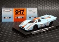 FLYSLOT　1/32　ｽﾛｯﾄｶｰ　　005107◆PORSCHE 917K　#92/Van Lennep　Watkins Glen-Can Am 1971 　Limited Editionガルフ、　750台限定モデル 全3台シリーズの#2★3台コンプリートしますか？？。