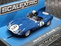 Scalextric 1/32 ｽﾛｯﾄｶｰ　C3730◆Jaguar D-Type 　#9/Ivor Bueb 、Jock Lawrence　 Nurburgring 1000km 1957　  ハイディティールモデル　★ジャガーDタイプ　入荷しました。！