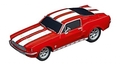 Carrera-Go ｽﾛｯﾄｶｰ 1/43　 64120◆Ford Mustang '67 -Racing Red-　カレラGoはでっかい1/32のコースで走せると最高に面白いぞ！★真っ赤なマスタングかっこいい！　