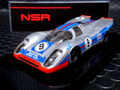NSR 1/32 ｽﾛｯﾄｶｰ 0580AW◆ Porsche 917K  #9/Gijs van Lennep - Gerard Larrousse.   Brands Hatch 1000km 1971.  マルティニレーシングの917K　◆入荷しました！！