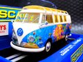 Scalextric 1/32 ｽﾛｯﾄｶｰ　　C3761◆Volkswagen Camper Van ”Hippie” 　ﾊｲﾃﾞｨﾃｰﾙﾓﾃﾞﾙ　★'70'sのサイケデリック・ペイント！ LOVE & PEACEですね！
