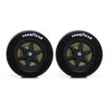 Slot It　1/32　ｽﾛｯﾄｶｰﾊﾟｰﾂ　　PA30◆SAUBER C9 タイプ 　ホイールインサート　Wheel Inserts /SAUBER C9　他モデルに流用しやすい便利なデザイン！◆このスポークは何にでもよく似合うよ！