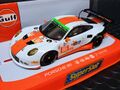 Scalextric/Superslot 1/32 ｽﾛｯﾄｶｰ　H3732◆Porsche 911 (type991）　"GULF-RACING”　Silverstone, 2015 Elms Series　　前後ライト点灯　ハイディティールモデル！◆スペイン仕様の「スーパースロット」のケースが新鮮なコレクターアイテム！！！