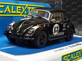 Scalextric 1/32 ｽﾛｯﾄｶｰ　C4147◆VW Beetle #13 Drew Pritchard.　Goodwood 2018,　　やっぱりええわぁVWビートル！ ★前後ライト点灯・ハイディティールモデル！