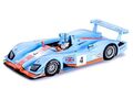 Slot It 1/32 ｽﾛｯﾄｶｰ 　 CA33b◆Audi R8 LMP 　#4/S. Johansson - T. Coronel - P. Lemarié 　24h Le Mans 2001　　ﾌﾗｯﾄ6/ｱﾝｸﾞﾙﾜｲﾝﾀﾞｰ　★AUDI-R8ガルフが再入荷！