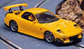 Avantslot 1/32 ｽﾛｯﾄｶｰ　JDM01A ◆ Mazda RX7   -Yellow-.　 ”Ranz Signature collection” は レジン製のハイクラスモデル。　◆送料無料！