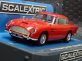 Scalextric 1/32 ｽﾛｯﾄｶｰ　C3722F◆Aston Martin DB5　　スケレ今年最後の新製品！　真っ赤なDB5が素敵！　