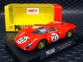 Slot It / Policar　1/32 ｽﾛｯﾄｶｰ　CAR06a◆Ferrari 330 P4 　#21/ Ludovico Scarfiotti, Mike Parkes　　　2nd Le Mans 1967　ポリカーから待望のフェラーリ330P4が登場するぞ！！★再入荷！
