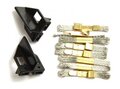 Carrera　1/32 ｽﾛｯﾄｶｰﾊﾟｰﾂ　　26363 ◆ スペアガイド & ブラシ set　（ｶﾞｲﾄﾞx2・ﾌﾞﾗｼx6）　　　★1/32エボリューション用