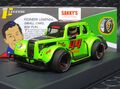 Pioneer 1/30 ｽﾛｯﾄｶｰ　P082◆ LEGENDS RACER,　 '34 FORD COUPE, 　Green#44.　　最新の'34 フォード/レジェンドレーサー★おもしろいヨ！