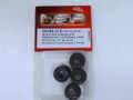 NSR　1/32　ｽﾛｯﾄｶｰﾊﾟｰﾂ　　5265◆RTRブラックタイヤ　Special RTR Slick Rear  19.5ｘ13.5/4本入り  Formula 86/89 専用　　NSRのFormula専用リヤタイヤ★秘密兵器・RTRスペシャル　ブラックタイヤ！！ 