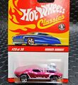 ﾎｯﾄｳｨｰﾙ　1/64　ﾀﾞｲｷｬｽﾄﾓﾃﾞﾙ　 ｸﾗｼｯｸｼﾘｰｽﾞ★RODGER DODGER　ロッジャーダッジャー　　--Pink--　ダッジ・チャージャーがモチーフ！？　