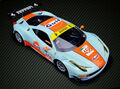 Black Arrow 1/32 ｽﾛｯﾄｶｰ 　BACMKITAJ◆ Ferrari GT3 Italia AW　#458　”GULF” 　　ガルフ・フェラーリ登場！★塗装済みボディーの半完成キット。お早めにどうぞ！