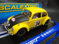 scalextric　1/32　ｽﾛｯﾄｶｰ　 C4321◆ VW Volkswagen Beetle 　#34/Bob Beales Rallying 　Monte Carlo 1990    VWビートルのラリーカー★嬉しい再入荷！