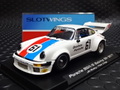 Slotwings 1/32 ｽﾛｯﾄｶ-　　  W065-01◆ PORSCHE  934/5 　#61/Jim Busby、Peter Gregg 　”Brumos Porsche”　Sebring 12Hr 1977  　ブルムスポルシェ★再入荷！