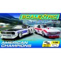 ScalextricU.S.A　1/32ｽﾛｯﾄｶｰ　　◇"American Champions" コースセット(T2）　　#3Mustang vs #76Camaro 　　希少車2台付き！　！★送料無料！