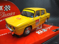 SCX　1/32ｽﾛｯﾄｶｰ 　63800◆Renault 8 TS /　#217　Yelow　-ClassicSirei-　ライト点灯！★可愛い人気者！