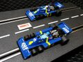 Scalextric 1/32 ｽﾛｯﾄｶｰ　C4084A ◆Tyrrell P34.　 #3/Jody Scheckter & #4/Patrick Depailler. Swedish GP/F1 1976 　 - Limited Edition/ 3000- 　2台セット限定ボックス★再入荷完了！
