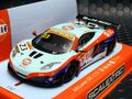 Scalextric 1/32 ｽﾛｯﾄｶｰ　C3715◆McLaren MP4-12C GT3　  "GULF" #23/ Danny Watts　Macau GT Cup 2014    ガルフカラーの特製ケースで超人気、マカオGTカップ！　ハイディティールモデル・前後ライト点灯！★急がないと売り切れちゃうよ～！