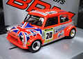 BRM 1/24 ｽﾛｯﾄｶｰ 　BRM181 ◆ Mini Cooper 　#20 Owens Mini Miglia Challenge 2012.   ミニ・ミリアチャレンジ2012　　1/24スケール  1/32コースで走れます。★入荷！