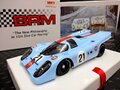 BRM 1/24 ｽﾛｯﾄｶｰ 　BRM-039 ◆Porsche 917K  "Gulf"  #21/Pedro Rodriguez/Leo Kinnunen   24H LeMans 1970　　BRMの最新モデルが入荷しました！★1/24ビックスケール！カッコ良すぎ～！！