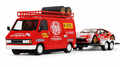 Avantslot 1/32 ｽﾛｯﾄｶｰ　RSV2601 ◆ Fiat 242 Van with Trailer & Ferrari308GTB #6 Tour de France 1981.  フィアット242 サービスバン+トレーラー & フェラーリ308GTB　ツールドフランス1981　総合優勝　★2026年夏の新製品/150set限定モデル　事前ご予約のみの注文販売！　 　