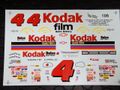 UPSCALE GRAPHICS製　1/24　NASCARﾃﾞｶｰﾙ　★　#4 Sterling Marlin　"Kodak Film"　 Monte Carlo 　希少・ｳｫｰﾀｰｽﾗｲﾄﾞﾃﾞｶｰﾙ　◆懐かしいねぇ！　