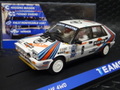 Team Slot 1/32 ｽﾛｯﾄｶｰ tm-12906◆Lancia Delta HF  ”Martini” #6/Massimo 'Miki' Biasion & Tiziano Siviero.　Monte Carlo Rally 1987 Winner.　4WD!　「モンテ優勝車」！◆緊急再入荷！
