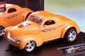 Carrera　1/32　SlotCar　　◆41 WILLYS COUPE 　　"Supercharged"/ｵﾚﾝｼﾞ　　ヘッドライト･テールランプ点灯★再入荷！