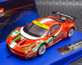 Carrera　Digital132 ｽﾛｯﾄｶｰ　　30639◆Ferrari 458 Italia GT2  AF Corse, #71,  2012　　　  ﾍｯﾄﾞﾗｲﾄ&ﾃｰﾙ点灯★便利なｱﾅﾛｸﾞ･ﾃﾞｼﾞﾀﾙ両用