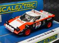 Scalextric 1/32 ｽﾛｯﾄｶｰ　C3931 ◆Lanica Stratos　"PILLELI" ＃4/Markku Alan　1978 San Remo Rally WINNER！　ハイディティールモデル/前後ライト点灯！★サンレモウィナー！