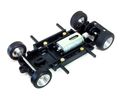 MRRC 1/32　ｽﾛｯﾄｶｰﾊﾟｰﾂ　MC116-S321-094◆MRRC -S1-　セブリングシャシー  Sebring Complete Race Chassis - アルミホイル付き！　ホイルベース69-94mm./インライン！★ホィールベース調整式の便利な汎用シャシー！