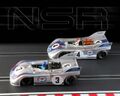 NSR 1/32 ｽﾛｯﾄｶｰ　 SET10◆ PORSCHE 908/3 NURBURGRING 1971 　#3 & #4　”MARTINI RACING”　- Limited Edition -　　「マルティニ」リミテッドボックス。　2020年初荷！★入荷しました。