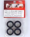 NSR　1/32　ｽﾛｯﾄｶｰﾊﾟｰﾂ　　5256◆トラック用　ビンテージ用　ウルトラグリップ・スリックタイヤ　24ｘ16ｘ9  トラックに！　リヤ/4本入り　トラック専用のウルトラグリップ/スリックタイヤ