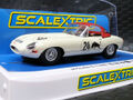 Scalextric 1/32 ｽﾛｯﾄｶｰ　 C4232◆ Jaguar E-Type  ”Goodwood Revival” - Adrian Newey.　前後ライト点灯・ハイディティールモデル◆グッドウッド/エイドリアン・ニューレイ　再入荷！