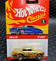 ﾎｯﾄｳｨｰﾙ　1/64　ﾀﾞｲｷｬｽﾄﾓﾃﾞﾙ　 ｸﾗｼｯｸｼﾘｰｽﾞ★’57 CHEVY　 '57シェビー　　--yellow--　’57シェビーこれ基本！　