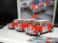 Scalextric 1/32 ｽﾛｯﾄｶｰ　C4488A ◆1965 Monte Carlo Rally Mini Triple Pack.　LIMITED-BOX set  限定3台セット　ハイディティールモデル◆世界1500限定「ミニ　1965モンテカルロラリー」 3台セットが再入荷！