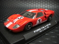 NSR　1/32ｽﾛｯﾄｶｰ　　◇Ford GT40　MK-Ⅱ 　 #3/1966　LeMans.24hr　　　　　衝撃デビュー★話題のニューモデル