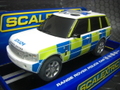 Scalextric　1/32スロットカー　　C2802◆RANGE　ROVER　　"POLICE　CAR" 　 パトライト点滅・サイレンサウンド機能あり　　★海外取寄せ品