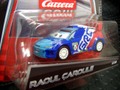 CarreraGo ｽﾛｯﾄｶｰ 　1/43　61198◆RAOUL CAROULE　　ﾃﾞｨｽﾞﾆｰﾋﾟｸｻｰ/CARS2　　　　カレラGoは1/32のコースでそのまま走れます★最新・カーズ２　　★待望の再入荷！！