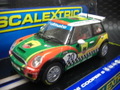 Scalextric 1/32 ｽﾛｯﾄｶｰ　 C3216◆Mini Cooper S　★ライト&テールランプ点灯！
