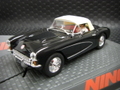NINCO 1/32 ｽﾛｯﾄｶｰ　 50583◆CORVETTE 1956  BLACK CLASSIC SPORT 　 新入荷商品★お洒落な大人のコンバーチブルはいかが？？