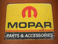 アンティーク　"ブリキの看板"　◆MOPAR/PARTS ACCESSORIES　　American Garage Scene　　インテリアに！ガレージに！　　30%OFF・安いよ！★ブリキ製