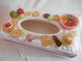 テッシュケース 木製D