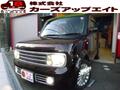 日産　ｷｭｰﾌﾞｱｸｼｽ　専用革ｼｰﾄ　純正ＨＤＤﾅﾋﾞ+ＣＤ+ＤＶＤ再生　ｲﾝﾃﾘｷｰ　ｷｾﾉﾝ　純正ｱﾙﾐ