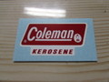 Coleman コールマン 補修用デカール コールマン201 214 639 206 231用 ケロシンランタン用 補修デカール レッド